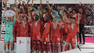 Bayern Münih şampiyonluk kupasını aldı